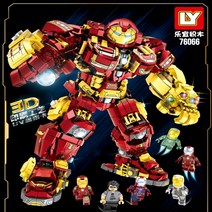 중국레고호환 LY76066 대형 아이언맨 헐크버스터 2008pcs, E
