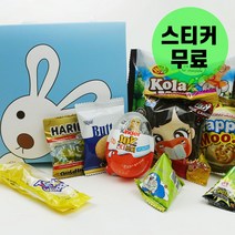 소소야 어린이집 생일선물 답례품 과자 간식 선물 세트 간식꾸러미 구디백, 1개, 14_블루래빗백