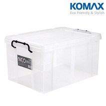 코멕스 플라스틱 네오 리빙박스 3L-60L 모음, 네오박스 600호 투명 (60L), 1개