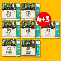 프리미엄 동물성 산양 단백질 성인 노인 시니어 퀄리고트 GOATMILK 스틱 분유 중년 여성 남성 단백질 보충제 장내 유익균 락토바실러스 루테리, 7박스