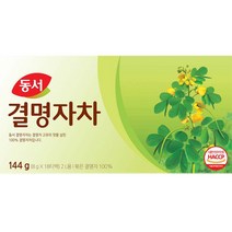 동서 결명자차, 144g, 1개