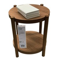 [이케아] 204.090.45 LISTERBY 리스테르뷔 보조테이블 브라운 50cm, 상세 설명 참조