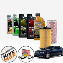 크라이슬러 300C LE 3.0 디젤 디젤 킥스파오 5w20 5w30 5w40 합성엔진오일 10통+흡기+오일필터 KPT-138 cs35001, 벡스 5w40(직수입롱라이프)(41000)