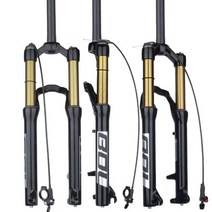 MTB 에어 서스펜션 프론트 쇼바 쇽업쇼바 쇽업소버, 24인치 컨트롤 레드 라벨 110MM