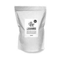 비지떡 대용량 소형 금붕어 사료, 1kg, 4개