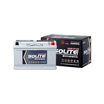 현대 그랜저HG(DSL) 쏠라이트 자동차 배터리 AGM80L, 단품