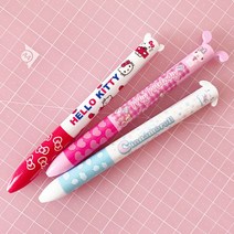 색볼펜캐릭터산리오 HZ9+X5T 산리오 H01631388, 키티사과선택할께요