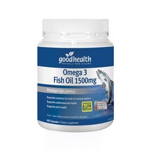 굿헬스 오메가3 피쉬오일 1500mg 400캡슐, 1개