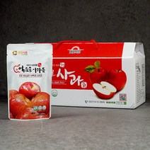얼음골사과즙 30팩+30팩 (총60팩), 단품