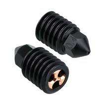 2.0 밤부 랩 X1 Bambu Lab 및 카본 바이 메탈 히트 브레이크 CHT 하드 스틸 노즐 서미스터 적합 P1P P1S 핫, 08 1X 0.4 CHT Steel