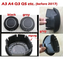 a1 a6 a7 a3 a4 a5 a8 q2 q3 q5 s3 tt tts r8 라운드 자동차 스티어링 휠 혼 커버 캡 센터 스피커 패널 oem 교체 부품, 중년 a3a4 q3q5..., 검은색