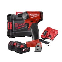 밀워키 M18 FQID-502X 충전 임팩트 드라이버 5.0Ah2개 오일펄스, 단품