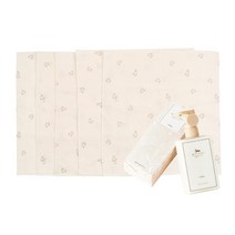 에뜨와 ORGANIC 오가닉로션 오가닉손수건(5매) 2종set 부드러운 수분공급 유기농 시어버터 진정 71P0 8800A