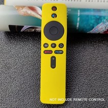 Xiaomi Mi Box S Mibox 4 국제 에디션 실리콘 충격 방지 보호기 방진 케이스 용 원격 제어 커버119594, YELLOW