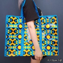 디자인 부직포가방 타포린 쇼핑 백 중형, 기본