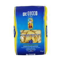 이탈리아 데체코 콘길리에 리가티 소라모양 파스타 500g 2봉, 콘길리에리가티500g 2봉