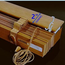 2023 우드블라인드블라인드 밸런스 수평 인조 및 목재 부품용 2 인치 투명 플라스틱 숨겨진 리테이너 홀더