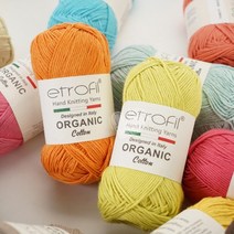 니트러브 etrofil 유기농 오가닉코튼, 26 민트블루