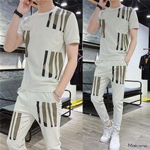 Makone 여름 바캉스 남성 트레이닝 세트