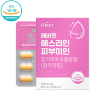 핑거루트 피부보습 식약처인증 판두라틴 에스라인 피부미인 체지방감소 다이어트, 1박스, 60정, 60정
