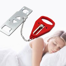 휴대용 도어 여행 도난 원룸 보조 잠금장치 절도방지, 본품(1166)