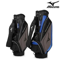 MIZUNO 미즈노 정품 폴리 초경량 캐디백 골프캐디백, 블루_캐디백