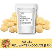 ALT131 리얼 화이트 커버춰 초콜릿 34% 1kg, 2개