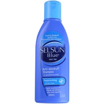 Selsun-블루 비듬 약용 샴푸 트리트먼트 방지 붕사 피부염 각질 완화 가려움증 두피 냉각, 02 반대로 비듬