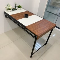 벽걸이 벽부착 접이식식탁 다용도 선반 베란다 테라스 좁은집 트랜스포머 2인용 4인용 접는테이블, S