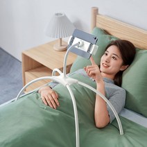 누워서 태블릿 거치대 스마트폰 스파이더 거치대 T7, 1개