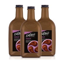 다빈치 초콜렛소스 2.6kg 1박스 3개 초코 초콜릿, 1개