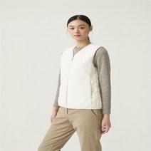 올리비아로렌 뽀글이 경량 배색 베스트 VVBKAXW9371 NC창원점