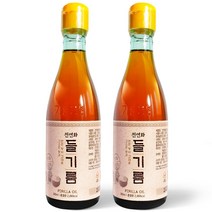 시장쏙 전연화 들기름, 300ml, 2개