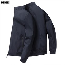 DFMEI 중년 남성 재킷 봄가을 노인 옷 40대 50 남성 가을 상의 아빠 옷 외세트