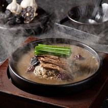 흑마늘 독계탕 설렁탕 갈비탕 1kg 800g 백년가게 대구 맛집 일월정, 흑마늘 독계갈비탕 1kg