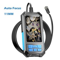 내시경카메라 누수탐지기 ENWOR-자동 초점 내시경 HD1944P 5.0MP 자동 4.5 인치 IPS 화면 IP68 방수 렌즈 보어스코프 카메라 디스플레이 2600m, [02] 5m, [01] 11mm, 01 11MM Auto Focus_02 5m
