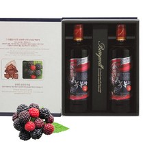 [베리웰] 고창 선운산농협 복분자 진액 선물세트 700ml x 2병, 단품, 단품