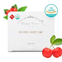 하나마이 아세로라 로즈힙 천연배합 비타민C(30포), 단일속성, 1개