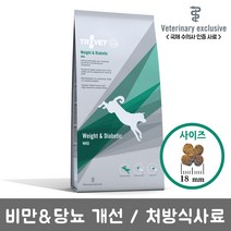 강아지 처방식 사료 트로벳 비만&당뇨 - WRD(애견용) 1.13kg