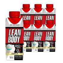 [Leanbody]린바디 라브라다 프로틴 단백질 쉐이크 바닐라 250ml 한국공식총판 정식수입 건강기능식품 맛있는 단백질 보충제 ZERO SUGAR 북미대표 헬스장 1위, 12팩