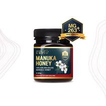 굿소일직구 유비바이오 뉴질랜드 마누카 꿀 MG263+ 추천 250g, 유칼립투스향 뉴질랜드 천연 야생꿀