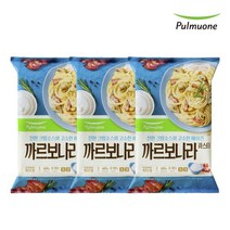 풀무원 까르보나라 파스타 460g 2인분X3봉, 없음