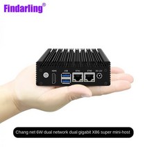 미니피씨 미니컴퓨터 미니PC N300/N3160/N3700 미니 호스트 6W 저전력 소비 X86-P1 소프트 라우팅 쿼드 코어 스레드, Barebone No DDR SSD, 미국, N3050