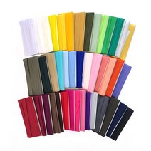 10mm 바이어스테이프 1cm 칼라바이어스 바이아스 4yard (42색상), 19딥블루