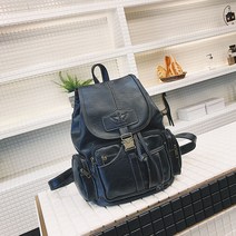 패션가방 빈티지 여행가방 솔리드 스쿨룩 캐주얼 백팩