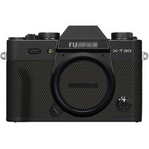 프롬프터 유튜브 대본 방송 프리뷰 프롬포터 Fujifilm X-T30 II 카메라 스킨 프로텍터 안티 스크래치 보호 필름 후지 XT30II 3M 소재 프리미엄 데칼 스티커, Leather Black, 03 Matrix Black
