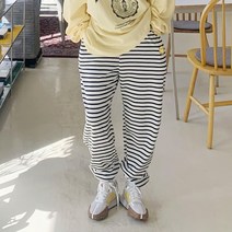애플망고옷장 오버핏 단가라 조거 밴딩팬츠 홈웨어 트레이닝 고무줄 바지