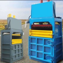 고물상 대형 파지압축기 종이박스 쓰레기 프레스기 캔, 8톤 단기통