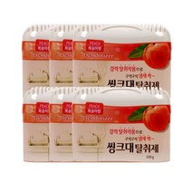 해피룸 싱크대 탈취제 150g 6개1세트 싱크대 및 수납장에 넣어두면 냄새싹~, 복숭아