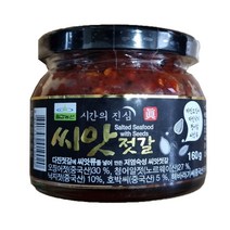 칠갑농산 씨앗젓갈 160g x 10개 저염숙성 다진젓갈